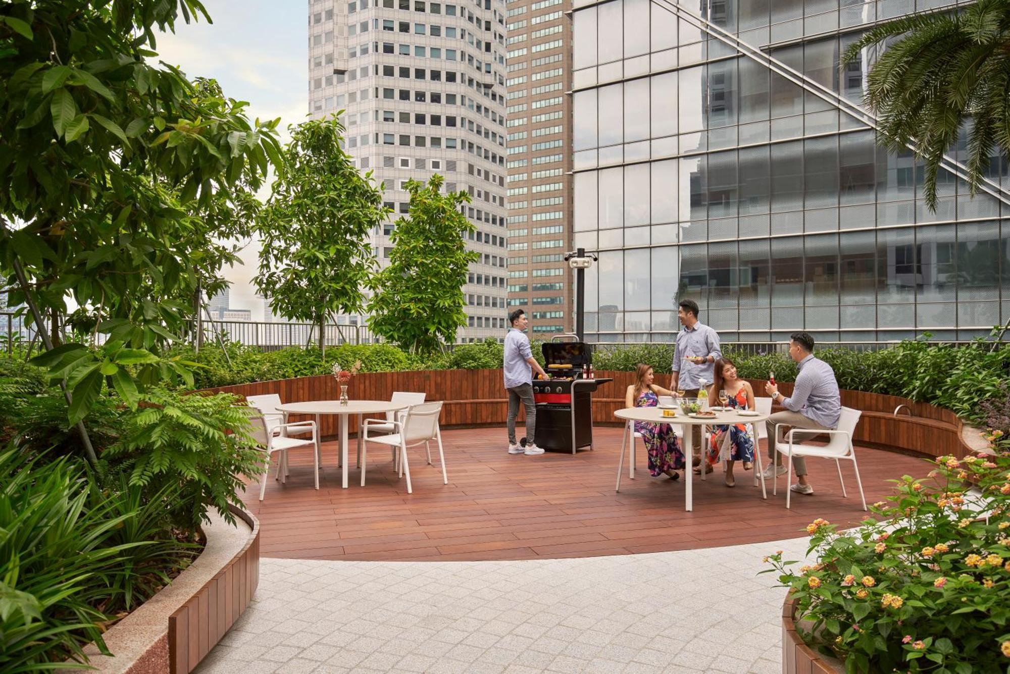 Citadines Raffles Place Singapore Esterno foto